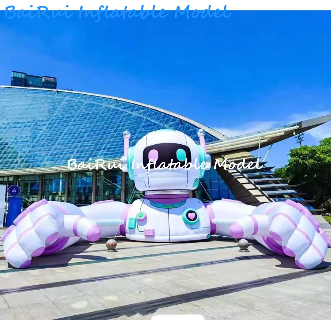 Event Launch Party - Devasa Şişme Robot, Fütüristik Teknoloji Temalı