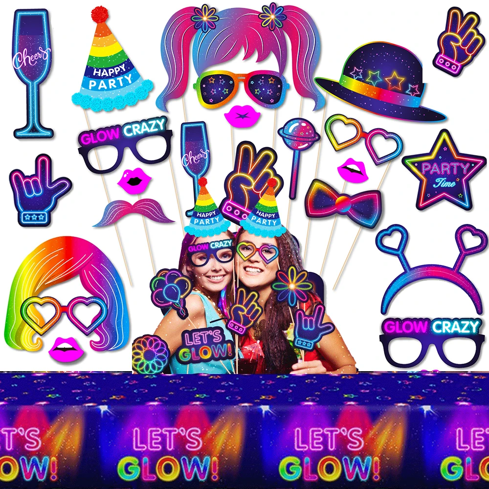 Let'S Party Event Supply - Glow Neon Glow için parti fotoğraf