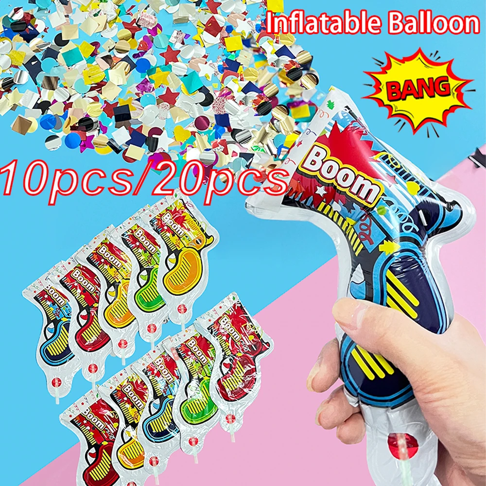 Confetti Cannon Tube - 10 adet/20 adet Yaratıcı Eğlenceli Doğum