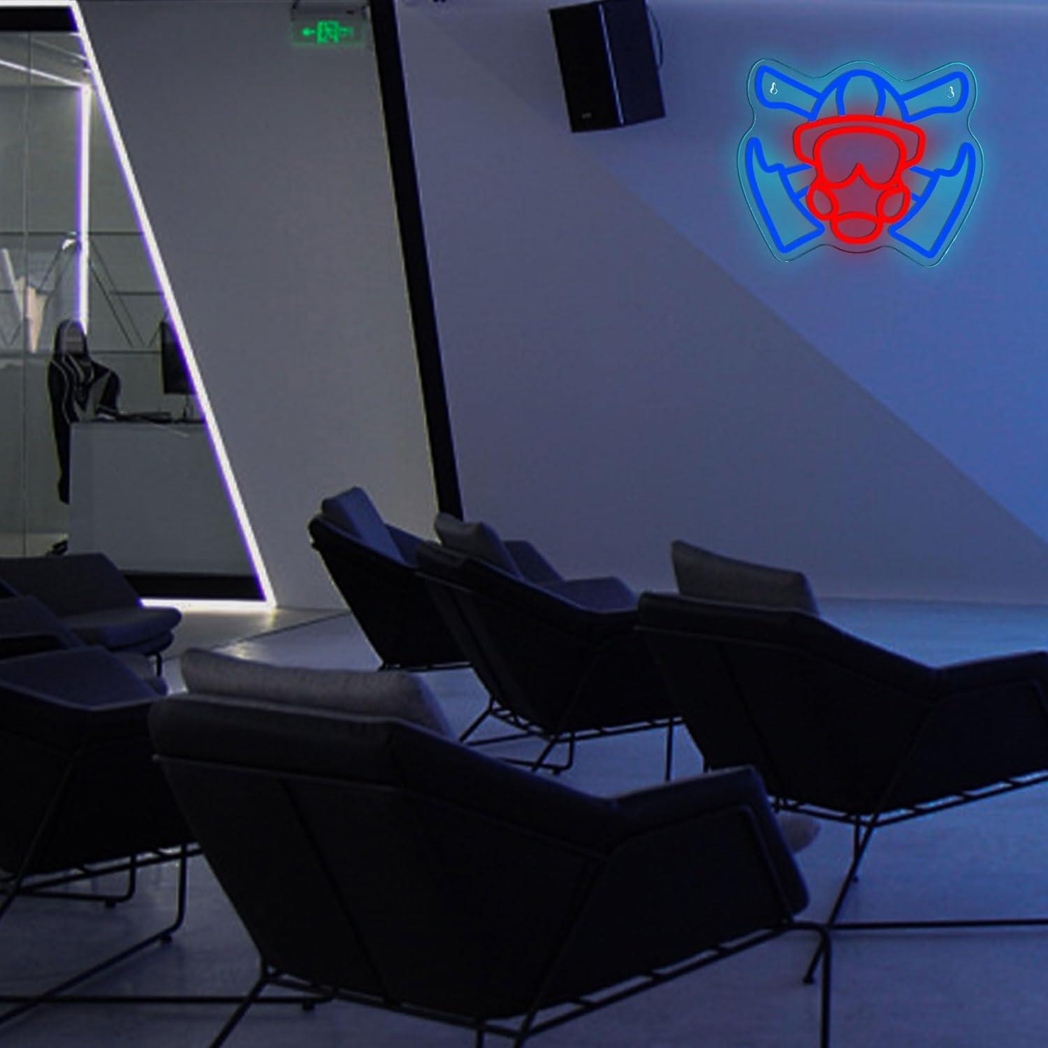 İtfaiyeci Gaz Maskesi Neon Tab - Neon Sign Party incelemesi ve fiyatı