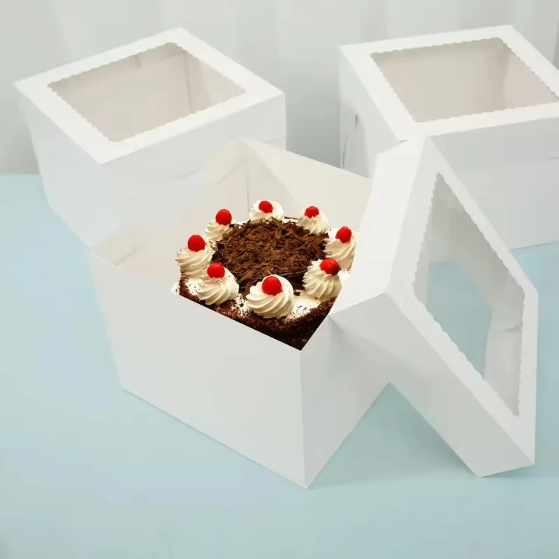 2/4/6 adet beyaz pasta kutusu, - Event Party Box incelemesi ve fiyatı