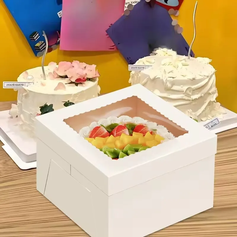 2/4/6 adet beyaz pasta kutusu, - Event Party Box incelemesi ve fiyatı