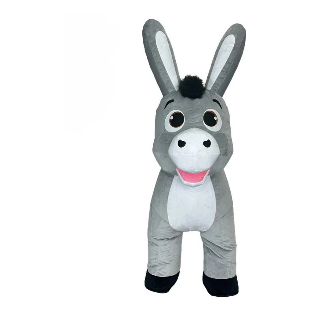 Şişirilebilir Gri Eşek Maskot  - Event & Party Supply incelemesi ve fiyatı