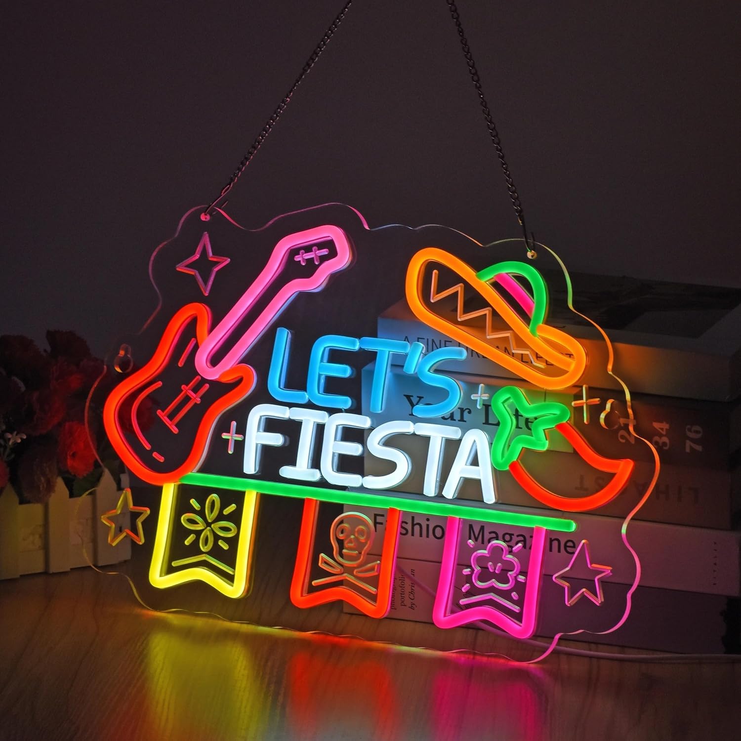 Let's Fiesta Neon Tabelası, Me - Neon Sign Party incelemesi ve fiyatı